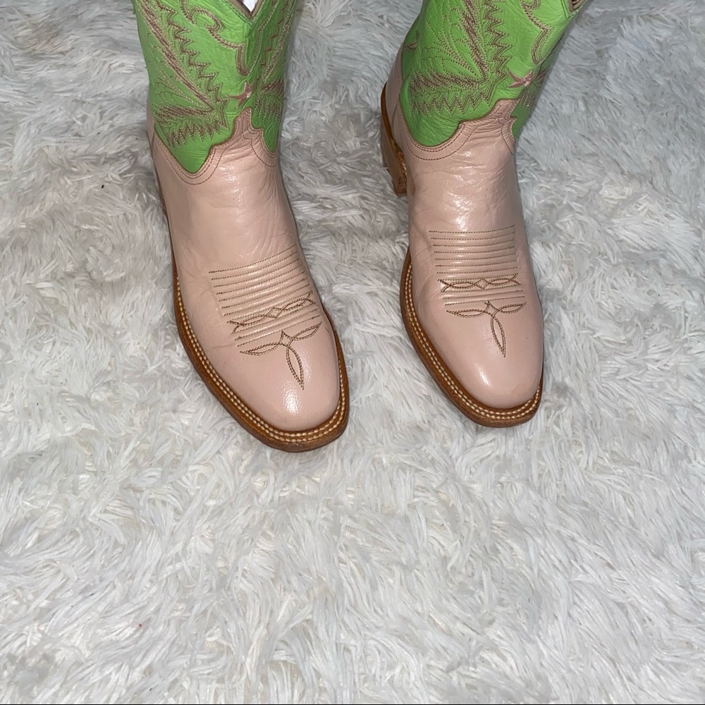 Lucchese 1883 two tone cowboy boots ♥️SALE♥️ - Picture 2 of 8